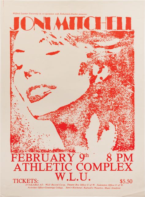 Laurier University, Funky Jazz, Tom Scott, Waterloo Ontario, Music Corner, Vintage Concert Posters, Joni Mitchell, Music Illustration, Head And Heart