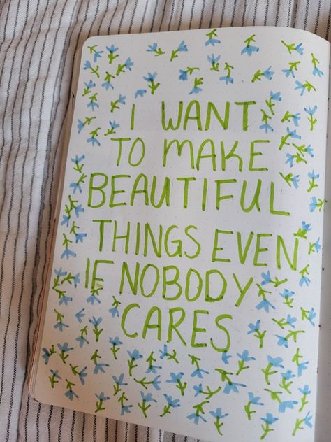 Positive Things To Write In A Journal, Quote Journal Pages, Things That Make Me Happy, Aesthetic Quotes Motivation, Journal Pages Ideas, Cute Journaling, Creativity Journal, Journaling Quotes, The Garden Of Words