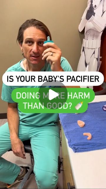 New Parent | Newborn & Baby Care | Starter Kit on Instagram: "🍼Did you know the pacifier your little one uses might be shaping their face! 😮

Wow, Dr. Kris @santafedentistryforkids a pediatric dentist dropped some jaw-dropping facts about pacifiers! 

Who knew these little soothers could have such a big impact on our baby’s development?

From hospital freebies to fancy “orthodontic” designs, we’re diving into the world of binkies and how they might be shaping more than just our babies’ moods! 👶

Dr. Kris breaks it down for us—how the wrong pacifier can impact your baby’s health and appearance over time.

From narrowing the dental arch to altering the shape of the face, it’s essential to choose the right one! 🌟

Let’s keep our little ones healthy and happy—choose wisely! 💖

🚨SHARE THI Dentist Instagram, Orthodontic Pacifier, Newborn Baby Care, The Pacifier, Pediatric Dentist, Baby Care Tips, Healthy And Happy, Choose Wisely, Baby Pacifier