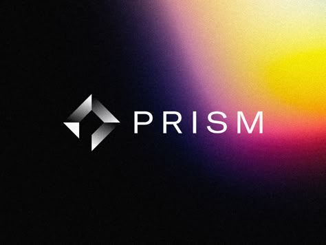 Prism Logo by Ronnie Johnson for GOODFOLKS on Dribbble A Design Logo, Spectrum Logo, Prism Logo, Logo Board, K Logos, Gradient Logo, Logo Design Ideas, Corporate Logo, Painting Art Lesson