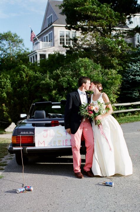 Farm Ceremony, Scarborough Maine, Nantucket Wedding, Sunset Hues, Nantucket Red, Coastal Maine, Maine Wedding, Coastal Wedding, Ceremony Flowers