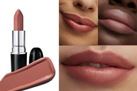 Taupe Lipstick Mac, Mac Lipstick Taupe, Mac Over The Taupe, Best Mac Nude Lipstick, Mac Nude Lipstick Shades, Mac Taupe Lipstick, Brown Mac Lipstick, Pink Brown Lipstick, Mac Modesty Lipstick