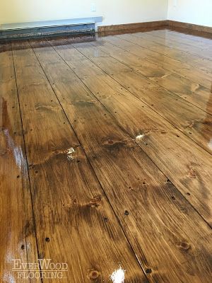 Minwax Provincial Stain On Pine Floors, Provincial Stain On Pine, Wood Stain Colors Minwax, Diy Floors, Pine Stain, Minwax Provincial, Floor Stain Colors, Diy Hardwood Floors, Knotty Pine Walls