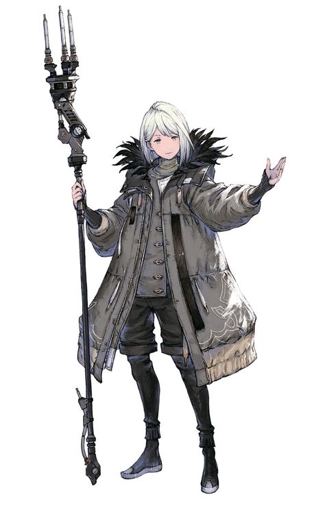 Rion, the Wanderer Art - NieR Reincarnation Art Gallery Reincarnation Art, Nier Reincarnation, Nier Characters, Art Character Design, Wanderer Art, The Wanderer, Knight Art, Design Animation, Game Character Design