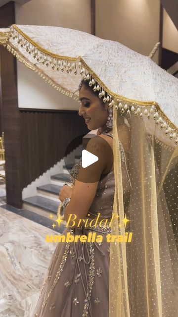 Shaadi Baraati -The Wedding Bazaar on Instagram: "The most unique bridal entry for wedding season 2024😍❤️
-colors can be customised 
-affordable rates 
-sizes available 
-bridesmaids umbrella available too
.
.
#shaadibaraati #bridalentry #bridesmaids #brideentry #weddingsong #weddingentry #bridaltrails #trails #bridallehenga #beidalumbrella #trailumbrella #destinationwedding #indianweddings #2024bride #2024wedding #shaadiwalaghar" Entry For Wedding, Unique Bridal Entry, 2024 Colors, Bridal Umbrella, Bridal Entry, Bride Entry, Bridal Lehenga, Wedding Season, Indian Wedding