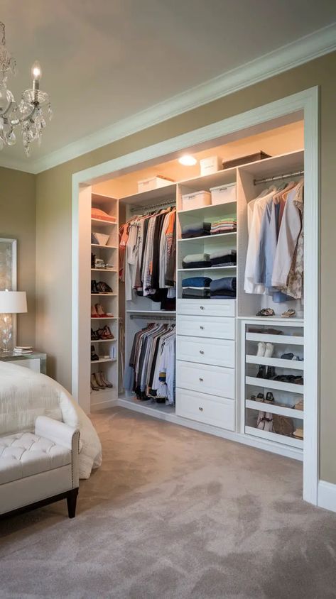 20 Luxury Modern Bedroom Ideas Modern Bedroom Closet Ideas, Bedroom Inspirations Modern Luxury, Master Queen Bedroom Ideas, Modern Home Decor Ideas Bedroom Master Suite, Small Elegant Master Bedrooms, Clever Bedroom Ideas, 15x14 Bedroom Layout, Basement Bedroom Closet Ideas, Suburban House Interior Bedroom