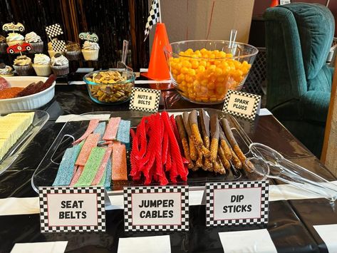 Too Fast Birthday Party Food, Cars Desserts, Ezra 1, Monster Jam Birthday Party, Monster Jam Birthday, Hotwheels Birthday Party, 2nd Birthday Party For Boys, Boys First Birthday Party Ideas, Hot Wheels Party