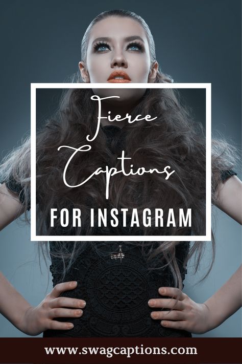 Looking to add some fire to your Instagram feed? Check out these tips for creating fierce captions that will help you stand out from the crowd. With a little bit of creativity and some strong words, you can transform your social media presence into something truly amazing. So what are you waiting for? Start crafting those killer captions today! #fiercecaptions #fiercequotes #fierce #beauty #fashion #beautiful #dragqueen #love #makeup #model #photography #drag #instagay #gorgeous #photoshoot Fierce Instagram Captions, Strong Woman Captions For Instagram, Strong Women Captions For Instagram, Caption For Strong Women, Captions For Pictures Of Yourself Fierce, Strong Captions For Instagram, Caption For Fashion, Model Captions Instagram, Fierce Captions