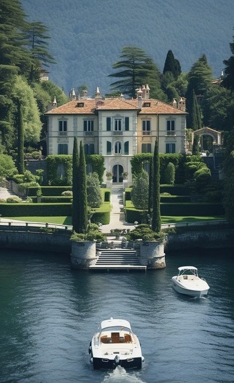 Dream Life House, Mansions Luxury, Luxury Homes Dream Houses, Dream House Exterior, Lake Como, Dream Home Design, Luxury House, تصميم داخلي, My Dream Home