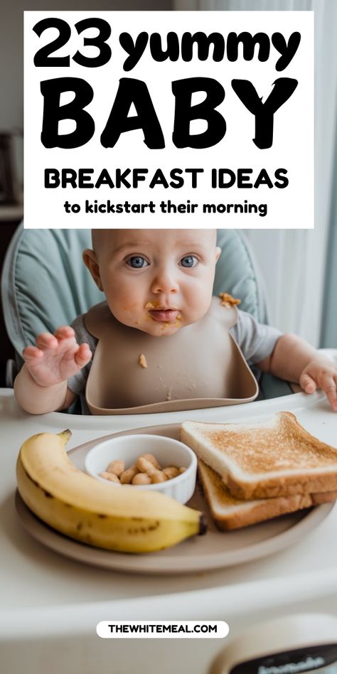 Mornings just got more delicious! These easy-to-make breakfast recipes are packed with nutrients and flavor, perfect for even the pickiest eaters. From creamy oatmeal to colorful fruit parfaits, there's something for everyone. Easy One Year Old Breakfast, 11 Month Breakfast Ideas, Breakfast 10 Month Old Baby, Breakfast For 18month Old, Healthy Breakfast For 1 Year Baby, Breakfast For Babies 8 Months, Breakfast Ideas For 8 Month Old Baby, 6 Month Old Breakfast, Breakfast Ideas For 11 Month Old