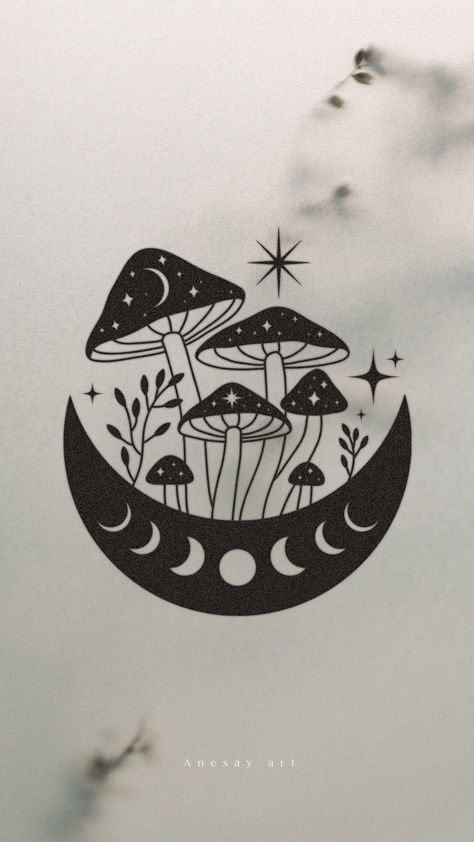 drawing, one, mammal, art, bird, illustration, portrait, facial expression, adult, two, cat, abstract, vehicle, logo, graphic Mushroom Moon Drawing, Black And White T Shirt Design, Magical Mushroom Drawing, Moon And Mushroom Drawing, Mushroom Shirt Design, Black And Gold Drawing, Magic Mushroom Tattoo, Magic Mushroom Drawing, Magic Mushroom Illustration