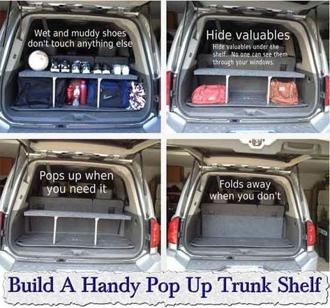 Trunk organization car