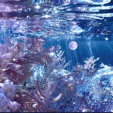 Sirena Von Boo, Jellyfish Princess, Sea Core, Jellyfish Aesthetic, Widget Pictures, Moodboard Pics, Mermaid Magic, Blue Jellyfish, Cute Summer Wallpapers