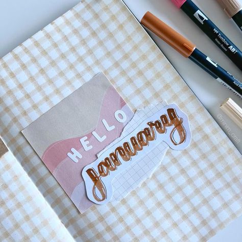 Plaid Bullet Journal Theme, January Cover Page, Alphabet Stickers, Bullet Journal Themes, Journal Themes, Bujo Inspiration, Cover Page, Reading Journal, Planner Addicts