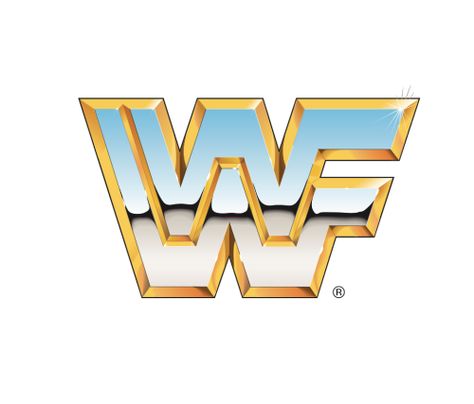 wwf logo Wrestlemania Logo, Wrestling Tattoos, Wwf Logo, Wrestling Logo, 80s Sports, Wwe Logo, Wwf Wrestling, Randy Savage, Logotype Branding