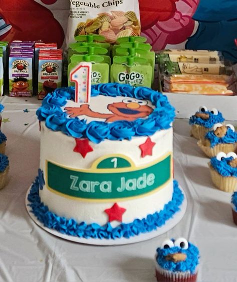 #1stbirthdaycake #sesamestreetbirthdayparty 
#elmobirthdayparty Sesame Street 1st Birthday Cake, Sesame Street Cake Ideas, Sesame Street Cake, Elmo Birthday Party, Sesame Street Birthday Party, Elmo Birthday, Sesame Street Birthday, 1st Birthday Cake, Sesame Street