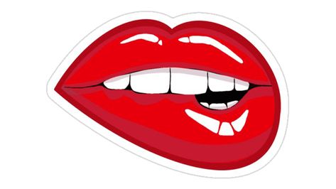 Biting lip emoji Lip Bite Emoji, Lips Emoji, Biting Lip, Emoji Gifts, Emoji Png, Digital Communication, Radio Personality, Think Deeply, Lip Tattoos