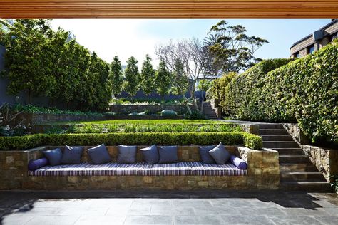 Formal Garden Design, Terraced Landscaping, Terraced Backyard, Sloped Backyard, Tiered Garden, Sloped Garden, Modern Landscape Design, Modern Garden Design, Landscape Plans