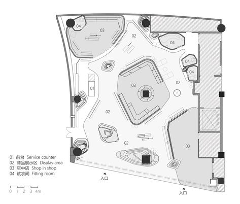 Museum Flooring, Store Plan, Landscape Architecture Plan, Store Architecture, Plan Image, Store Layout, Floor Layout, Flagship Store, Architecture Plan