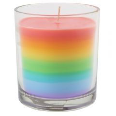 Rainbow Gift Ideas, Summer Candle Scents, Rainbow Popsicles, Candle Gift Ideas, Summer Candle, Candle Making Ideas, Rainbow Stuff, Rainbow Candle, Homesick Candles