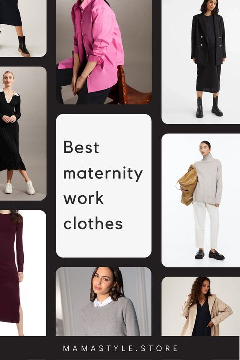 Looking for comfortable and stylish pregnancy outfits for the office? Checkout the best maternity clothes for work reviewed by our experts. Maternity Business Outfits, Corporate Pregnancy Outfit, Maternity Business Casual Outfits, Formal Maternity Outfits, Pregnancy Office Outfits, Business Casual Maternity Outfits, Office Maternity Outfits, Pregnancy Outfits For Work Offices, Maternity Office Outfits