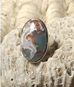 Aquaprase: Gemstone of Earth and Sea | Aquaprase Ring, Crystal Healer, Green Chalcedony, Step Kids, Aqua Marine, Rock Hounding, Rough Diamond, Blue Gemstones, Natural Brown