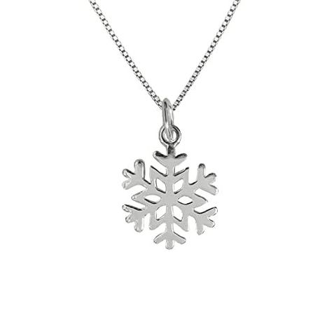 Tiny Delicate and Dainty Sterling Silver Snowflake Necklace for Women, Small Snowflake Necklace, Bridesmaid Gift for Winter Wedding (14 inches plus 2-inch extender) : Amazon.ca: Handmade Products Snowflake Necklace, Silver Snowflakes, Handmade Products, Bridesmaid Gift, Necklace For Women, Winter Wedding, Bridesmaid Gifts, Womens Necklaces, Sterling Silver