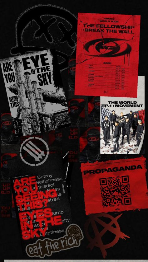 Wake up #ateez #guerilla #hongjoong #mingi #yunho #san #seongwha #jongho #yeosang #wooyoung #streetaesthetic #propaganda Guerilla Hongjoong, Guerilla Ateez, Ateez Guerilla, Ateez Widgets, Hongjoong Mingi, Jongho Yeosang, Red Vibe, Ateez Wallpaper, Concert Fits