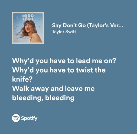 Taylor Swift Lyrics 1989, 1989 Taylor's Version, Lead Me On, Taylor Swift Song Lyrics, Taylor Lyrics, Taylor Swift 1989, Cool Lyrics, Taylor Swift Songs, Taylor Swift Lyrics