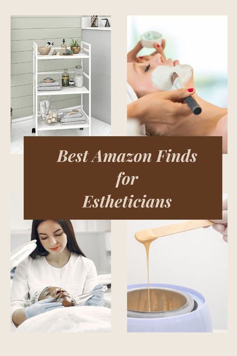 Best Amazon Finds for Estheticians Search through a curated storefront filled with esthetician essentials. #esthetician #estheticians #wax #waxing #waxspecialist #aestheticain #aesthecians #facials #facial #facialtreatment #amazonfinds #amazon #amazonstorefront Wax Spa, Best Amazon Finds, Facial Waxing, Spa Essentials, Best Amazon, Esthetician, Amazon Finds, Beauty Salon, Facial