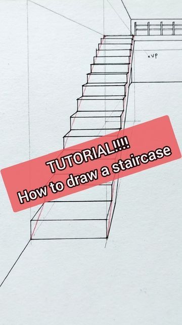 bkartchitect01 on Instagram: "SOMEONE NEEDS TO SEE THIS!!! #share #stairs #drawings #drawing #art #artsy #tutorial #howto #tips #trick #learn @archisource @art_viral @art_dailydose" Oil Vs Acrylic, Drawing Stairs, How To Draw Stairs, Artwork Inspiration, Diary Ideas, Step By Step Drawing, See The World, Drawing Art, Art Lessons