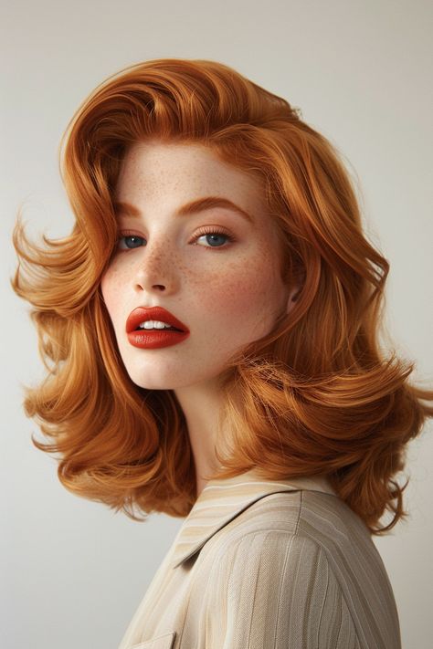 Power Bi, Spring Hair Color, Strawberry Blonde Hair, 90s Hairstyles, Spring Hairstyles, Blonde Bobs, Hair Reference, Female Character, Red Hair Color