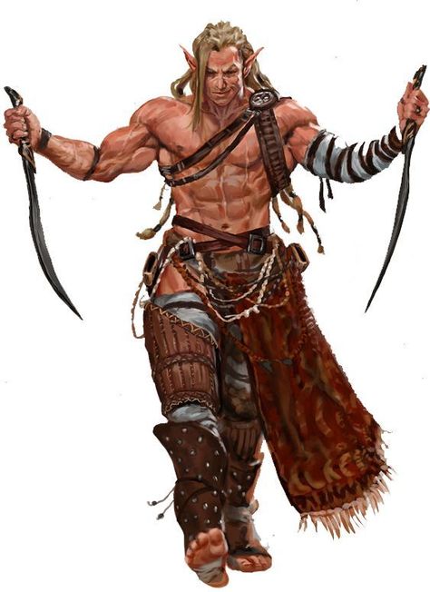 Dark Sun Character Art, Dark Sun Dnd, Dnd Elf Character Design, Barbarian Rpg, Elf Barbarian, Barbarian Character Design Male, Elf Character Design, Fantasy Barbarian, Sun Elf