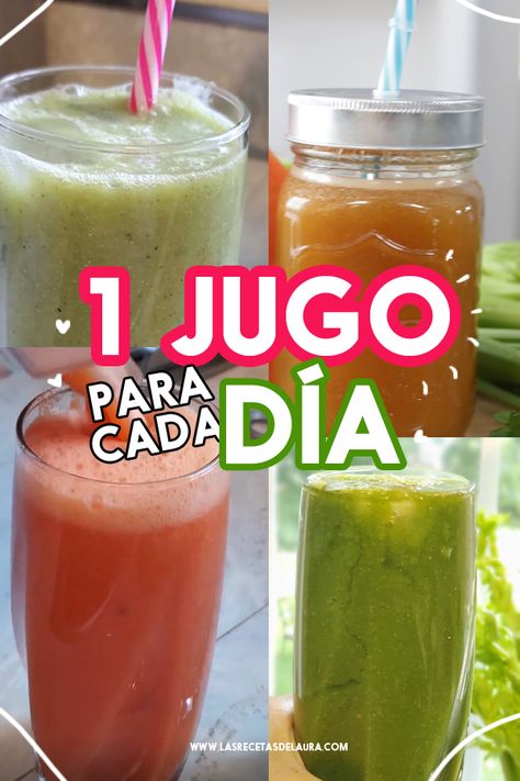 Jugos saludables para cada dia de la semana Fruit Smoothie Recipes Healthy, Veggie Snacks, Power Foods, Healthy Juice Recipes, Natural Juices, Fruit Smoothie Recipes, Healthy Juices, Smoothie Recipes Healthy, Fruit Smoothies