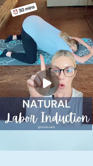 Nurse Carly | pregnancy + baby tips on Instagram: "If you’re looking for natural labor induction methods, give this one a try!🤰 The Miles Circuit is a way to encourage your baby into the optimal birth position (Left Occiput Anterior or LOA), or help a breech baby turn head down. It may also help move things along as far as starting labor as your baby is guided into the right position, putting pressure on your cervix. It’s also a great tool if you are in labor and finding things are stalled! Have you tried this? #pregnant #pregnancy #pregnancyjourney #preggo #preggolife #preggomom #preggomama #preggobelly #fullterm #thirdtrimester #37weeks #38weekspregnant #39weekspregnant #duedate #duedatetoday #birthprep #laborprep #laborinduction #naturallabor #inducinglabor #pregnancytips #laborti Exercises To Start Labor, 3rd Trimester Stretches For Labor, Naturally Induce Labor 38 Weeks, Start Labor Naturally, Mile Circuit Labor, How To Start Labor Naturally, How To Naturally Induce Labor, Miles Circuit Induce Labor, Ways To Induce Labor Naturally