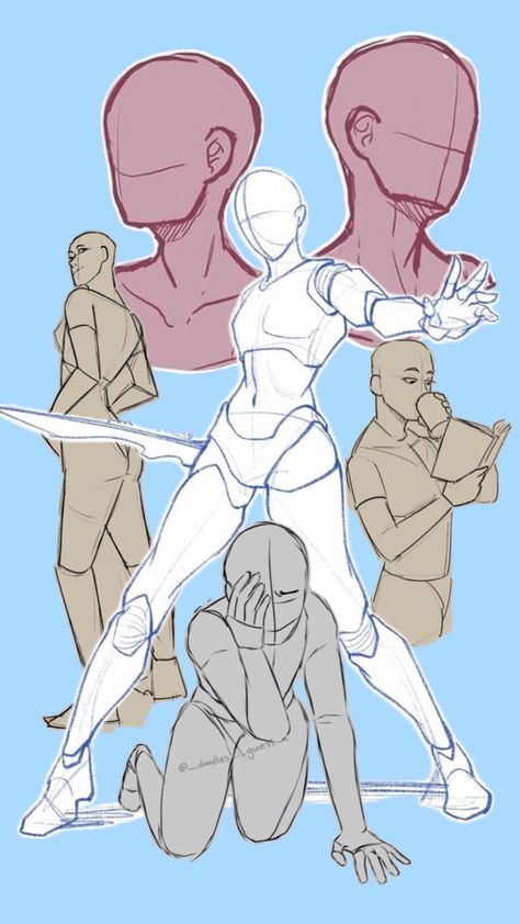 Sketch Poses, Body Base Drawing, Creative Drawing Prompts, Body Reference Drawing, Body Pose Drawing, Poses References, Concept Art Drawing, Figure Drawing Reference, Anime Drawings Tutorials