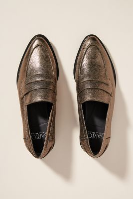 Sarto by Franco Sarto Irena Loafers | Anthropologie Anthropologie Shoes, Leather Cuts, Italian Shoes, Franco Sarto, Black Flats, Leather Heels, Flat Shoes Women, Loafer Flats, Designer Shoes