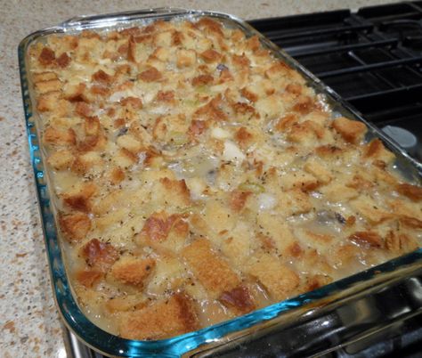 Scalloped Chicken, Brownie Refrigerator Cake, Leftover Chicken Recipes Easy, Leftover Cooked Chicken, Turkey Casserole, Cooked Chicken Recipes, Leftover Chicken Recipes, Friend In Need, Baby Meals