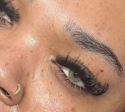 Lash Inspiration, Lash Ideas, Vacation Prep, Cute Nose Piercings, Lashes Fake Eyelashes, Lashes Extensions, Mink Eyelash Extensions, Eyelash Extensions Styles, Lash Extensions Styles