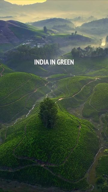 Travel by Travly ™ on Instagram: "@ashikaseem captures India in green. Where would you visit? #travel #india #travel #travelindia #travelphotography #videography #vacation #destination" Travel Video Ideas, Travel India Beautiful Places, India Travel Places, Travel Pose, Travel Infographic, Holiday Travel Destinations, Top Places To Travel, Sky Photography Nature, Travel India