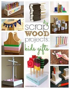 DIY Scrap Wood Projects: Home Decor - Jaime Costiglio Kids Woodworking Projects, Wood Gifts Diy, Wood Projects For Kids, Wood Projects For Beginners, Woodworking Projects For Kids, Wood Projects That Sell, Woodworking For Kids, Small Woodworking Projects, Easy Wood Projects