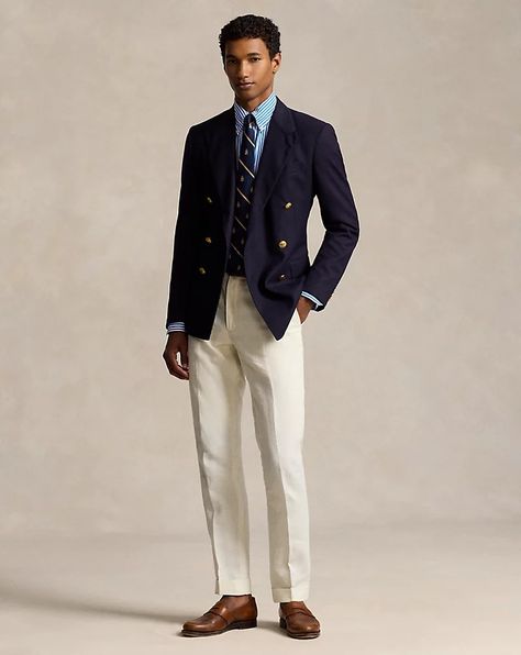 Ralph Lauren Ralph Lauren Men Fashion, Ralf Lauren Boys, Finance Outfit Men, Ralph Lauren Mens, Ralph Lauren Winter Outfits Men, Ralph Lauren Tailored Business Suit, Ralph Lauren Models Men, Ralph Lauren Men Outfit, Ralph Lauren Navy Blazer