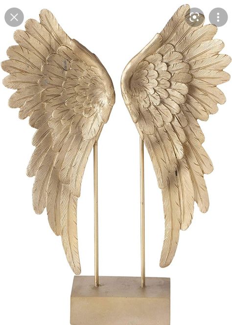 Free Standing Sculpture, Golden Angel, Memorial Statues, Art Masterpieces, Feather Wings, Angel Figurines, Journal Design, Graphic Design Typography, Angel Wings