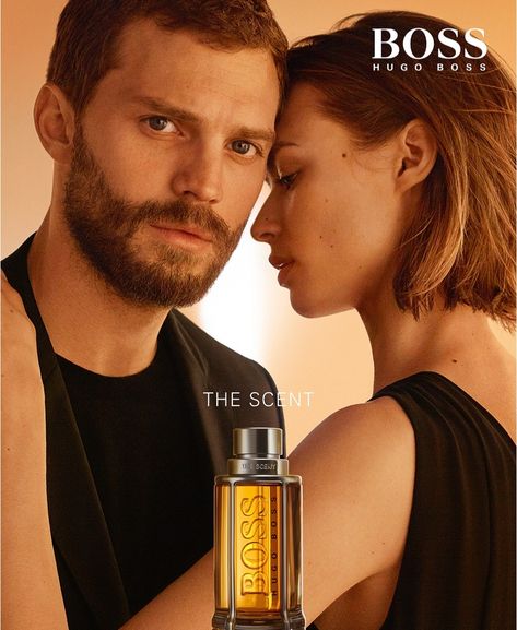 Boss The Scent taps actor Jamie Dornan and model Birgit Kos for advertising campaign Hugo Boss Perfume, Hugo Boss Fragrance, Perfume Ads, Designer Perfumes, Seductive Perfume, Fragrance Campaign, Boss The Scent, Fragrance Ad, Perfume Ad