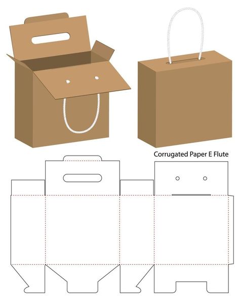 Gift Bag Templates, Packaging Die Cut, Packaging Template Design, Diy Tumblr, Paper Box Template, طابع بريدي, Printable Box, Packaging Template, Gift Box Template