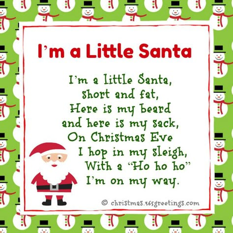 Santa Songs For Preschool, Christmas Song For Preschoolers, Toddler Christmas Songs Easy, Preschool Christmas Poems, Easy Christmas Songs For Preschoolers, Christmas Program For Preschoolers, Toddler Christmas Songs, Preschool Christmas Songs For Program, Christmas Songs Preschool