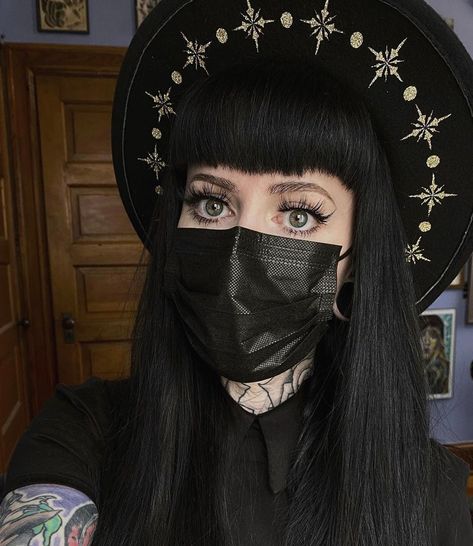 WitchwoodBags - Etsy UK Goth Hat, Hemp Hat, Wide Hat, Gothic Coffin, Cycling Hat, Goth Witch, Gold Starburst, Mask Fashion, Pumpkin Hat