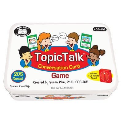 TopicTalk™ Topics Of Conversation, Illustrated Cards, Conversation Cards, Cards Making, Asking Questions, Question Cards, Speech Language Therapy, Best Kids Toys, Special Needs Kids