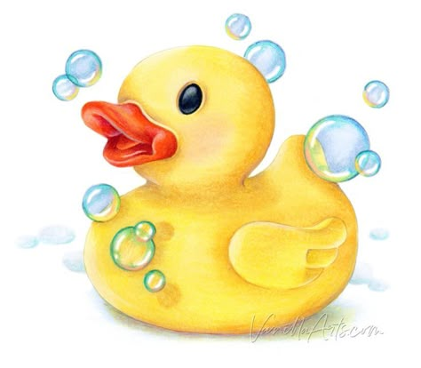 "Rubber Duck" is a coloring exercise for intermediate to advanced Copic Marker and colored pencil students. Can you find the shade? Can you color it accurately? Available in my digital stamp shop now. | VanillaArts.com | #copic #coloredpencil #adultcolori Duck Drawing, Duck Art, Hobbies To Try, Copic Marker, Arte Inspo, Rubber Ducky, Color Pencil Art, Color Pencil Drawing, Marker Art