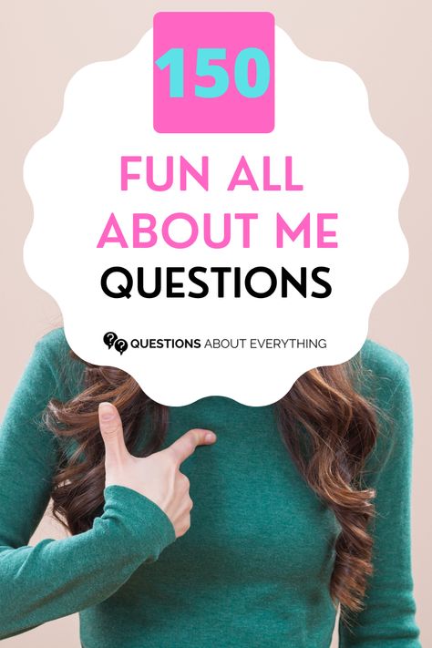 3 Things About Me, Random Facts About Me Questions, Facts About Me Questions, Get To Know Me Questions, Silly Questions To Ask, All About Me Questions, Questions To Ask Friends, Conversation Games, Questions About Me